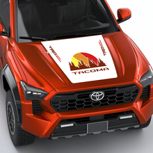 TRD Off Road Vintage Retro Heritage Stripes Wrap Hood Decal Aufkleber für Toyota Tacoma vierte Generation
 3