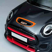 Motorhauben-Lufteinlass-Aufklebergrafik für Mini Cooper GP2
 3