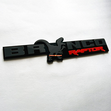 Bronco Raptor Fender Abzeichen Heckklappe Emblem 3D -Abzeichen
 5
