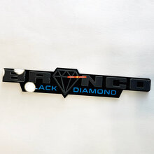 Black Diamond Horse 3D Kotflügelabzeichen Emblem für Muscle Cars_6