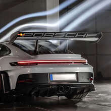 Weissach-Stil Heckflügel Vinylaufkleber für Porsche GT3 RS_2