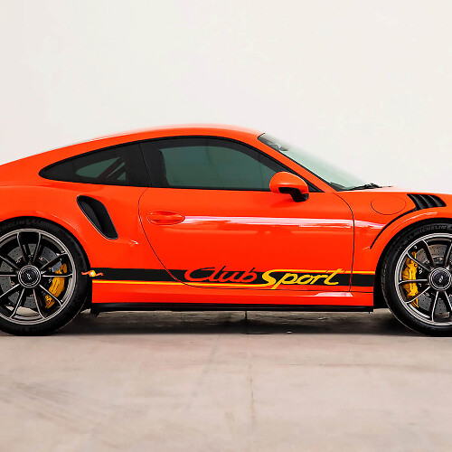 Club Sport Side Stripes Aufkleber für Porsche 911
 1