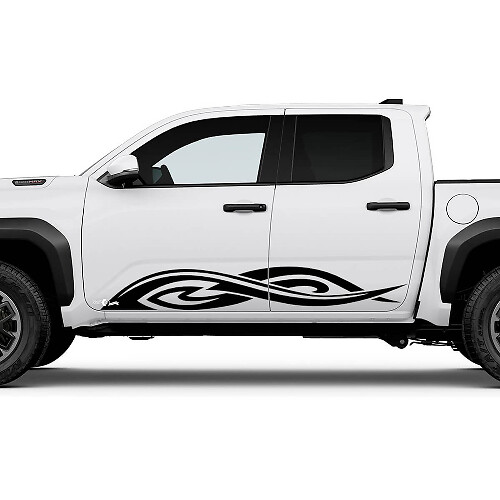 Tribal Side Rocker Panel Decals Aufkleber für Toyota Tacoma
