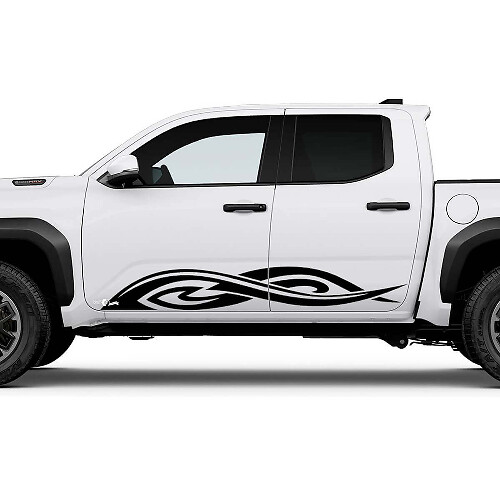 Tribal Side Rocker Panel Decals Aufkleber für Toyota Tacoma
 1