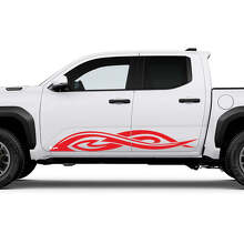 Tribal Side Rocker Panel Decals Aufkleber für Toyota Tacoma
 3