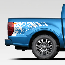 Delessed Splash Decal Graphics Decals Sticker für Ford Ranger
 2