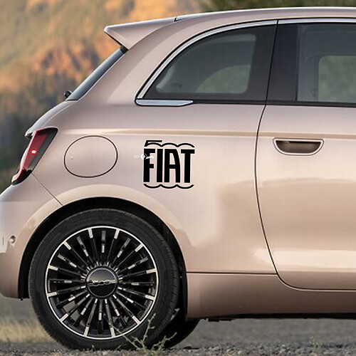 Aufkleber Seitengrafiken für Fiat 500
