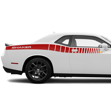 Shaker Seitenstreifen Akzent Aufkleber für Dodge Challenger
 2