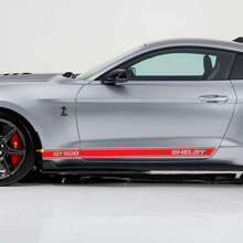 GT500 Shelby Schweller-Aufkleber für Ford Mustang
 3