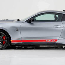 Shelby Kontur Seitenschweller-Streifen Vinyl-Aufkleber Set für Musclecar Musclecarmodel_3