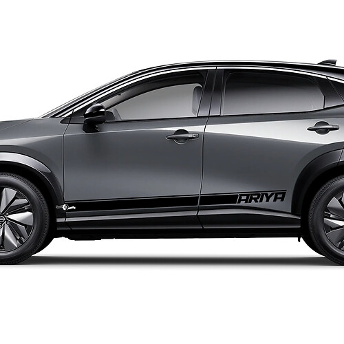 Seitenstreifen Grafik Aufkleber Kit für Nissan ARIYA
