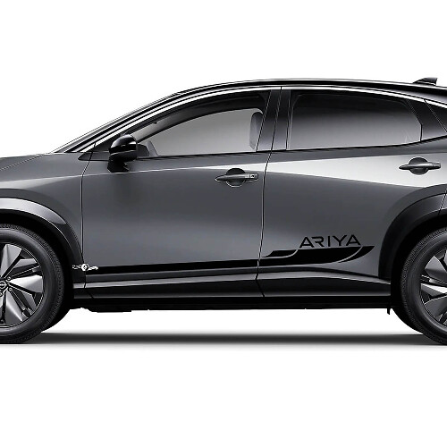 Seitenstreifen Grafik Aufkleber Set für Nissan ARIYA 2
