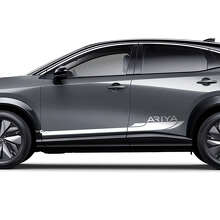 Sides Racing Logo Akzentstreifen Grafik-Aufkleber-Set 2 für Nissan ARIYA 2