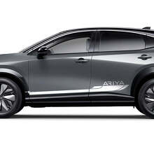 Seitenstreifen Grafik Aufkleber Set für Nissan ARIYA 2
 2