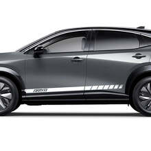 Seitenstreifen Grafik Aufkleber Set für Nissan ARIYA 4
 2