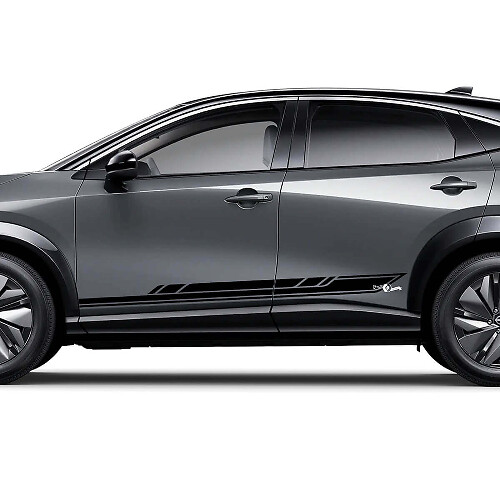 Seitenrennstreifen-Grafik-Aufklebersatz für Nissan ARIYA
