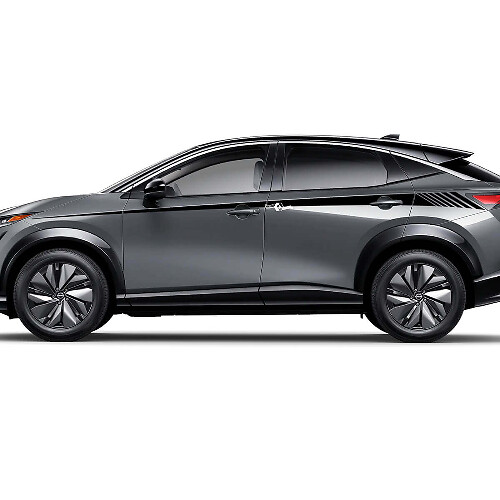 Seitenrennen Akzentstreifen Grafik Aufkleber Set für Nissan ARIYA
