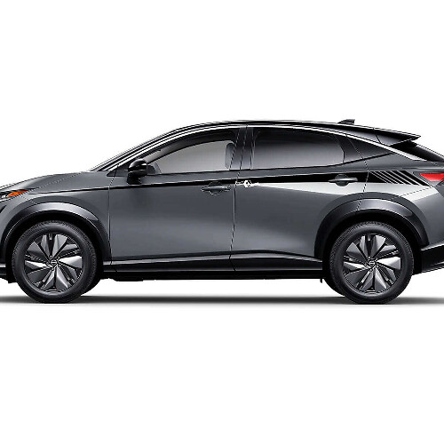 Seitenrennen Akzentstreifen Grafik Aufkleber Set für Nissan ARIYA
