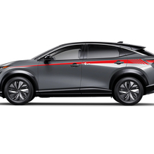 Seitenrennen Akzentstreifen Grafik Aufkleber Set für Nissan ARIYA
 3