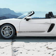 Porsche 718 Cayman Boxter T Seitenstreifen Kit Aufkleber Sticker
 2