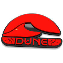Düne Kotflügel-Emblem 3D Abzeichen für Jeep Dodge_3