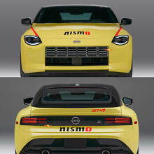 Nismo Seiten karierte Streifen Aufkleber Komplettset für Nissan Z GT4
 6