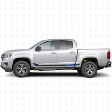 Racing Line Tür- & Schweller-Vinylstreifen für Chevrolet Colorado 2. Generation 2015-2022_3