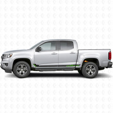 Racing Line Tür- & Schweller-Vinylstreifen für Chevrolet Colorado 2. Generation 2015-2022_4