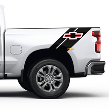 Seitenbettstreifen Offroad 4x4 Aufkleber in 2 Farben für Chevrolet Bett
 2