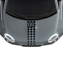 500 Motorhaubenstreifen Racing Aufkleber Grafiken für Fiat 500 2
 2