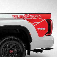 Verblasstes Tundra-Logo Seitenaufkleber aus Vinyl für Toyota Tundra_3