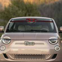 Front 500 Windschutzscheiben-Aufklebergrafiken für Fiat 500
 3
