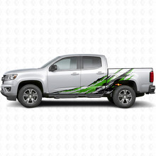 Abgenutzte Splash-Tür- und Bettseiten-Vinylstreifen für Chevrolet Colorado 2. Generation 2015-2022_4