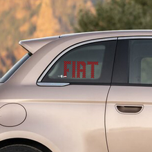 Fiat 500 karierte Flagge Aufkleber Seitengrafiken für Fiat 500
 2