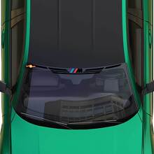 Motorsport M Flügel Streifen Aufkleber Windschutzscheibe passend für BMW G-Serie
 4