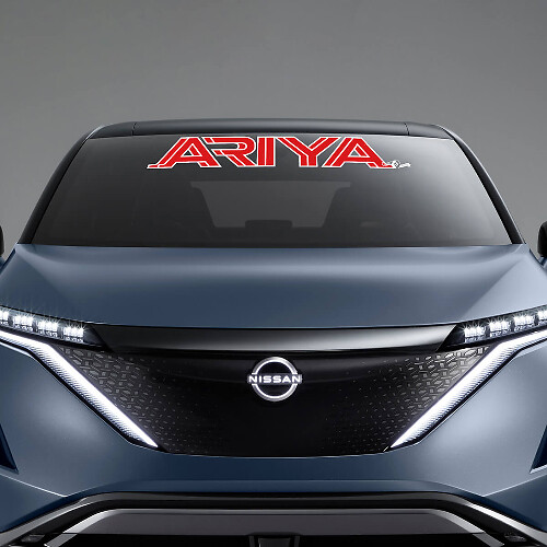 Frontscheibe ARIYA Grafik Aufkleber für Nissan ARIYA
