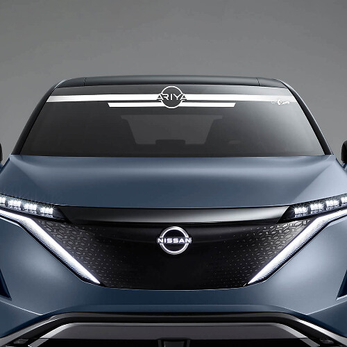 Frontscheibe ARIYA Grafik Aufkleber für Nissan ARIYA 3
