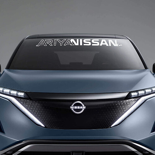 Markenbeschriftung Windschutzscheiben-Grafik Decal Aufkleber für Nissan ARIYA