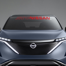 Frontscheibe ARIYA Grafik Aufkleber für Nissan ARIYA 4
 3