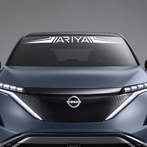 Windschutzscheiben-Grafik-Aufkleber für Nissan ARIYA
