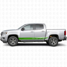 Diagonale Schlitz-Tür- und Schweller-Vinylstreifen für Chevrolet Colorado 2. Generation 2015-2022_6