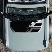 Motorhauben-Abstrakte Grafik-Kit Vinyl-Aufkleber 2 für Musclecar horse power truck 2