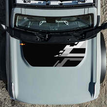 Motorhauben-Vinyl-Aufkleber-Grafik-Set passend für Ford Bronco Raptor
 2