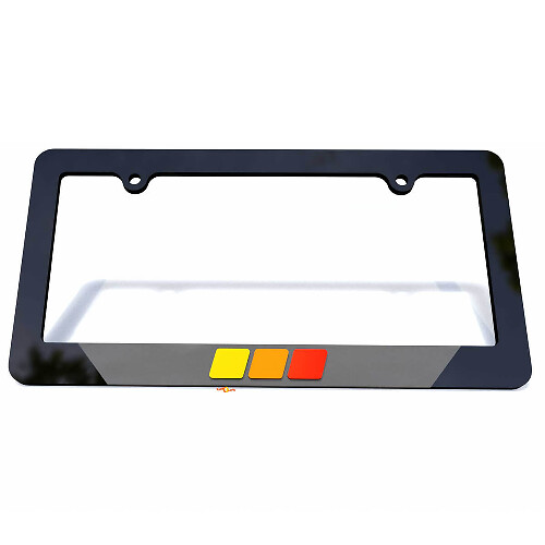 Heritage Toyota Fahrzeug-Kennzeichenabdeckungen Rahmen Fahrzeugdekoration für Toyota TRD 2
