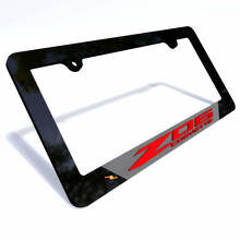 Z06 Fahrzeug-Kennzeichenabdeckungen Rahmen Fahrzeugdekoration für Chevrolet Corvette C8
 2