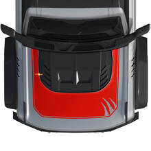 Motorhaube Bronco Raptor Klauen Wrap Grafik Aufkleber für Ford Bronco
 3