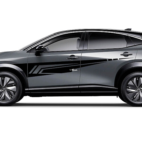 Seiten Universal Grafik Aufkleber Set für Nissan ARIYA
