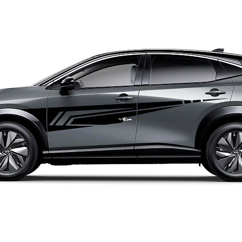 Seiten Universal Grafik Aufkleber Set für Nissan ARIYA
