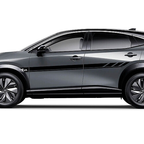 Seiten Universal Streifen Racing Grafik Aufkleber Set für Nissan ARIYA
