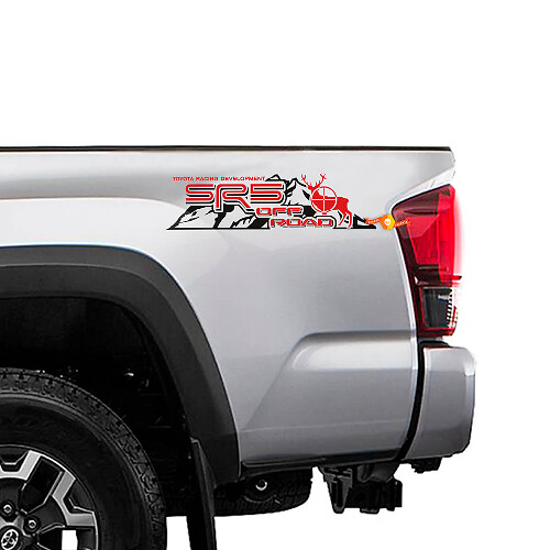 SR5 Off Road Moose Mountain Seiten-Vinylaufkleber für Toyota Trucks